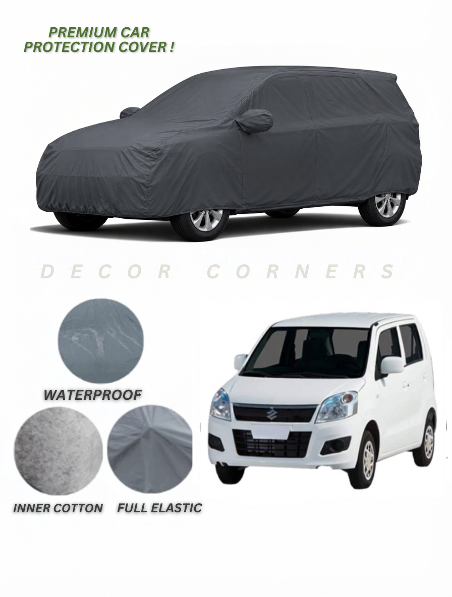 SUZUKI WAGON R PVC COTTON TOP COVER DUSTPROOF, WATERPROOF & SCRATCHPROOF