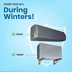 AC Cover Dust Proof & Waterproof for Indoor & Outdoor Washable, Long-Lasting AC Dust Cover