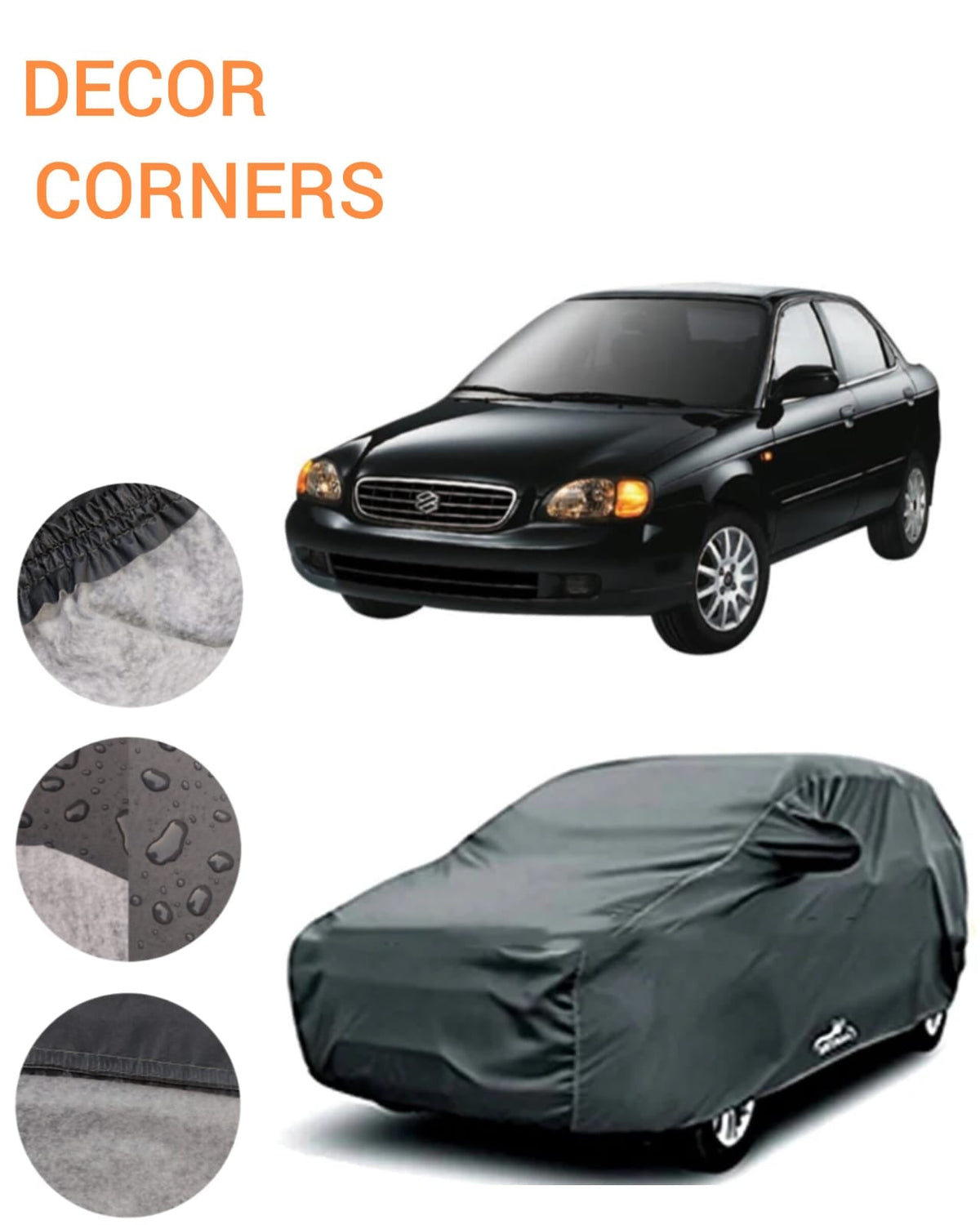 SUZUKI BALENO  PVC COTTON TOP COVER
