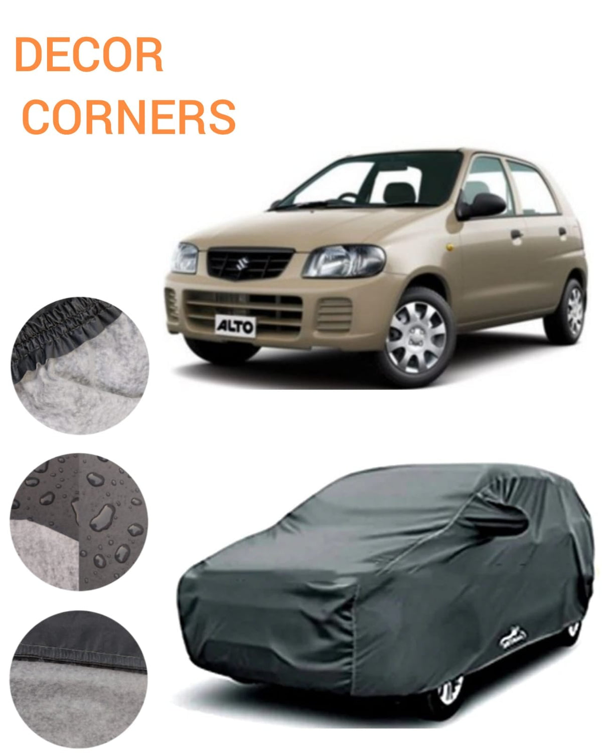 SUZUKI ALTO PVC COTTON TOP COVER