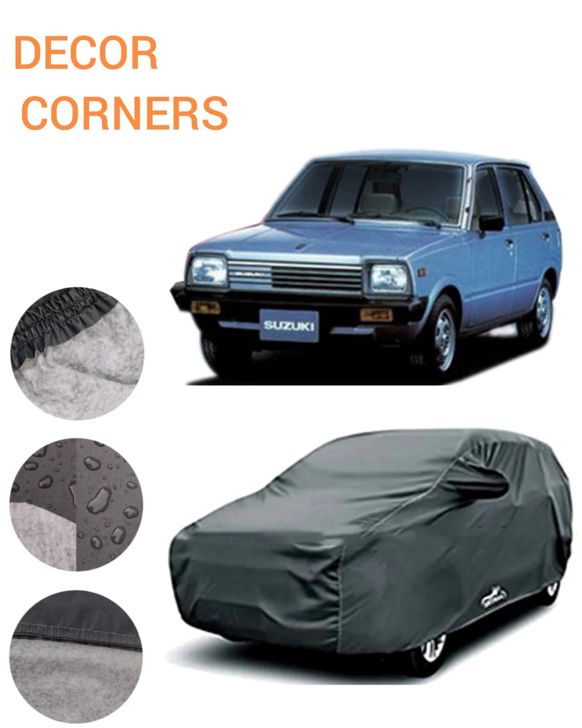 SUZUKI FX PVC COTTON TOP COVER