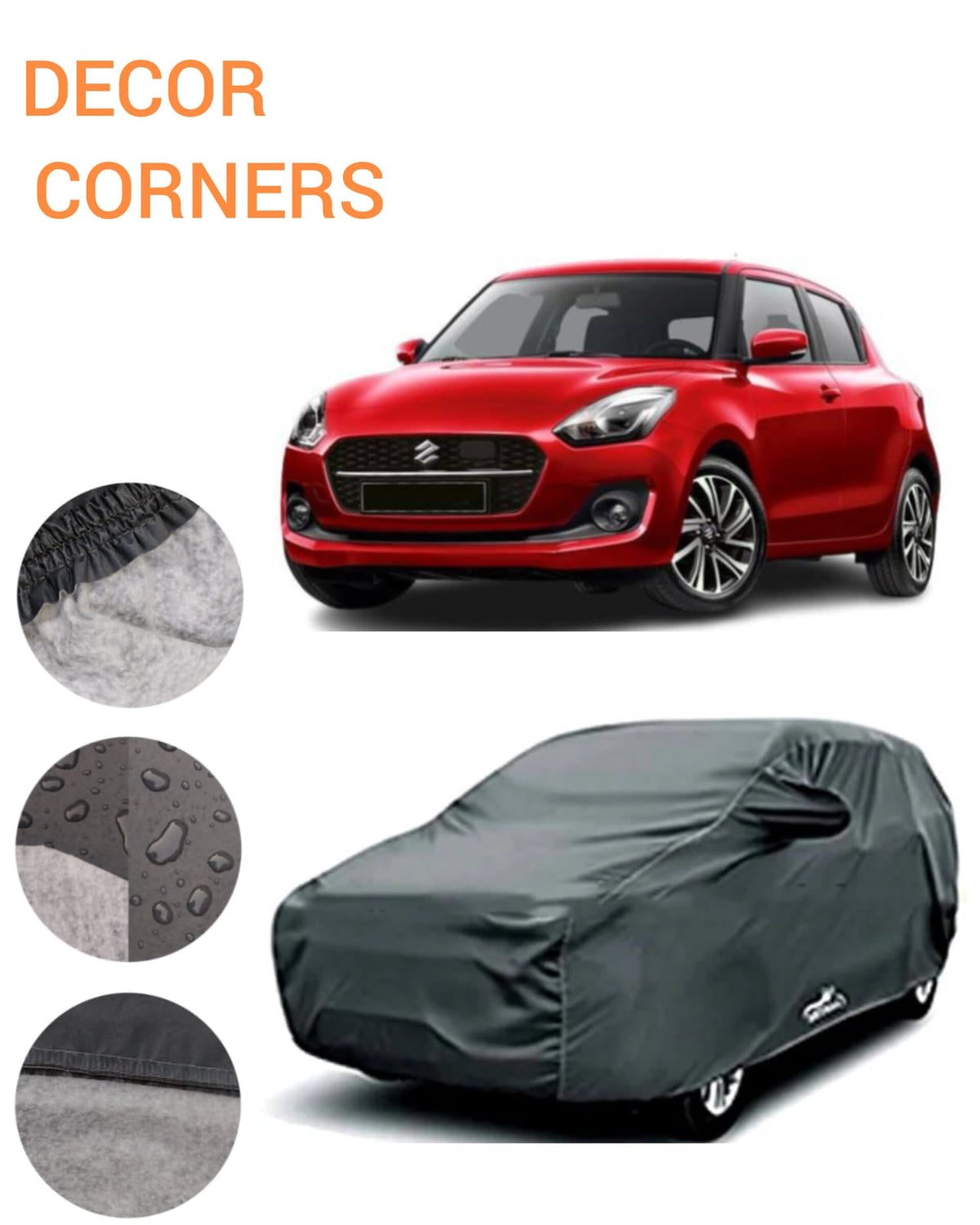 NEW SUZUKI SWIFT PVC COTTON TOP COVER