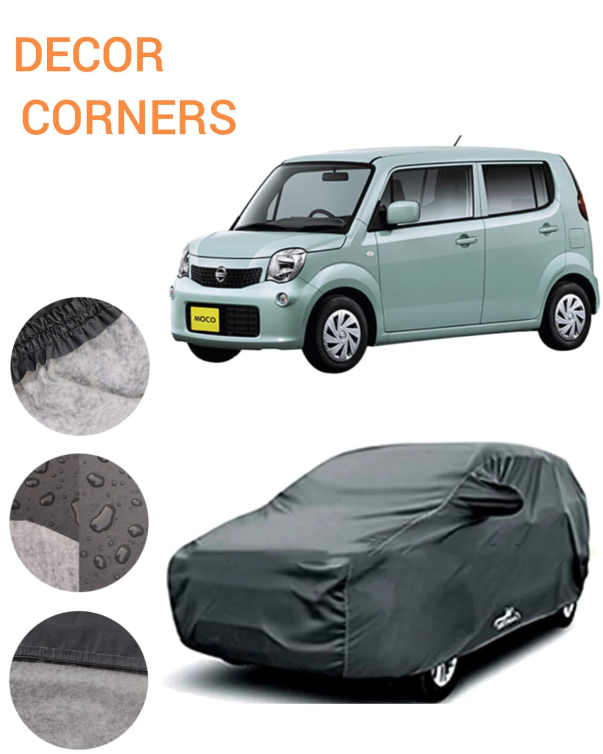 NISSAN MOCO PVC COTTON TOP COVER
