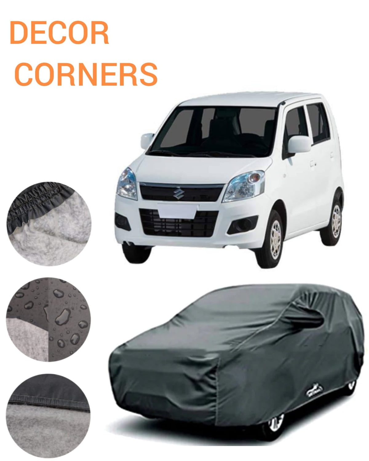 SUZUKI WAGON R PVC COTTON TOP COVER