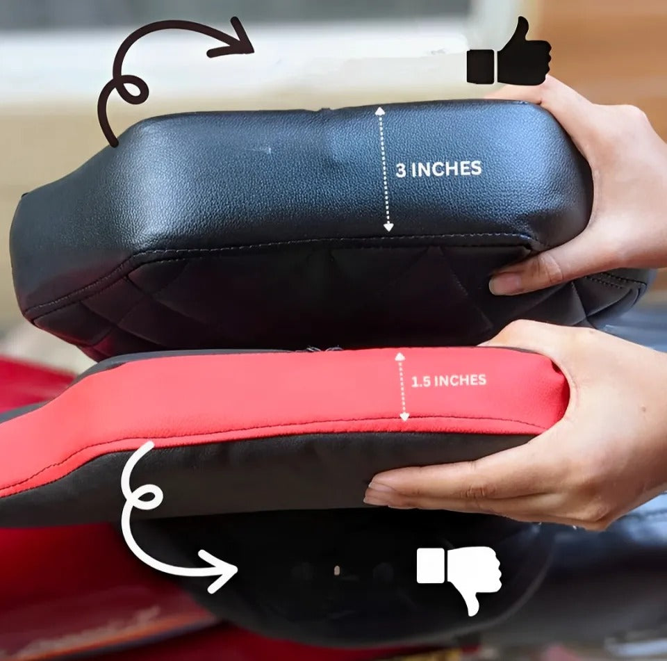 Bike Seat Cushion - Universal Size (CD 70/ CG 125/150 CHINA 70/ Suzuki/ Yamaha EVEs & Others)