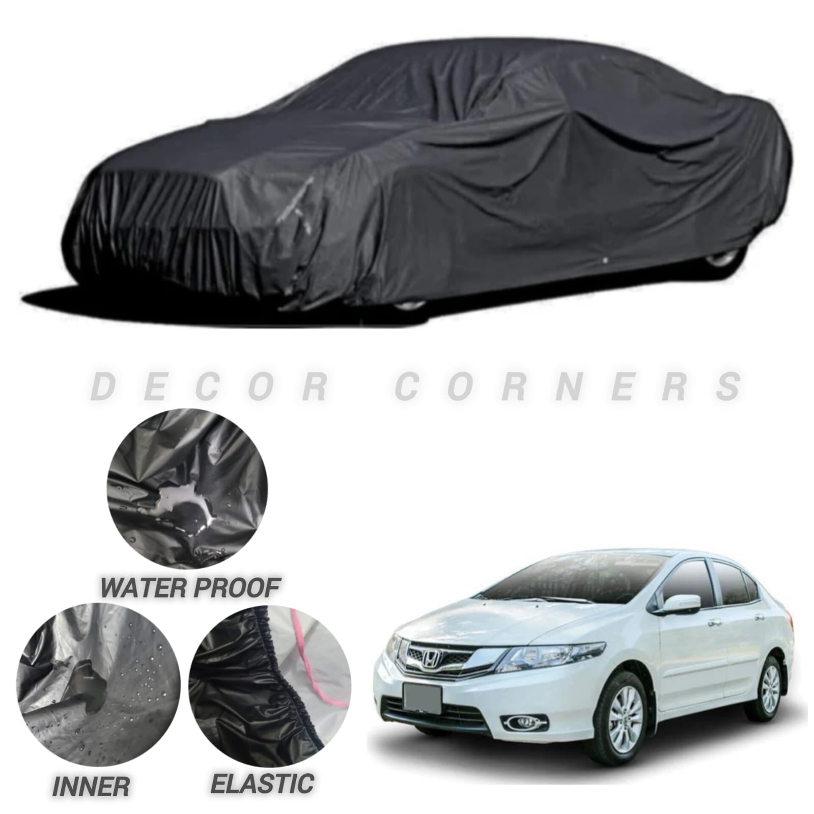 Honda City Water & Dust Proof Neoprene Top Cover