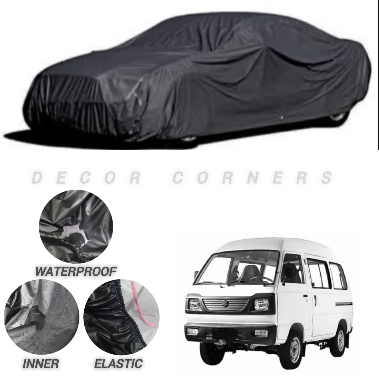 Suzuki Bolan Daba Water & Dust Proof Neoprene Top Cover