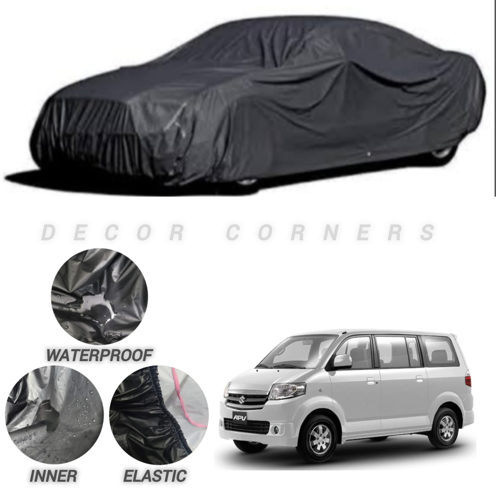 Suzuki Apv Water & Dust Proof Neoprene Top Cover