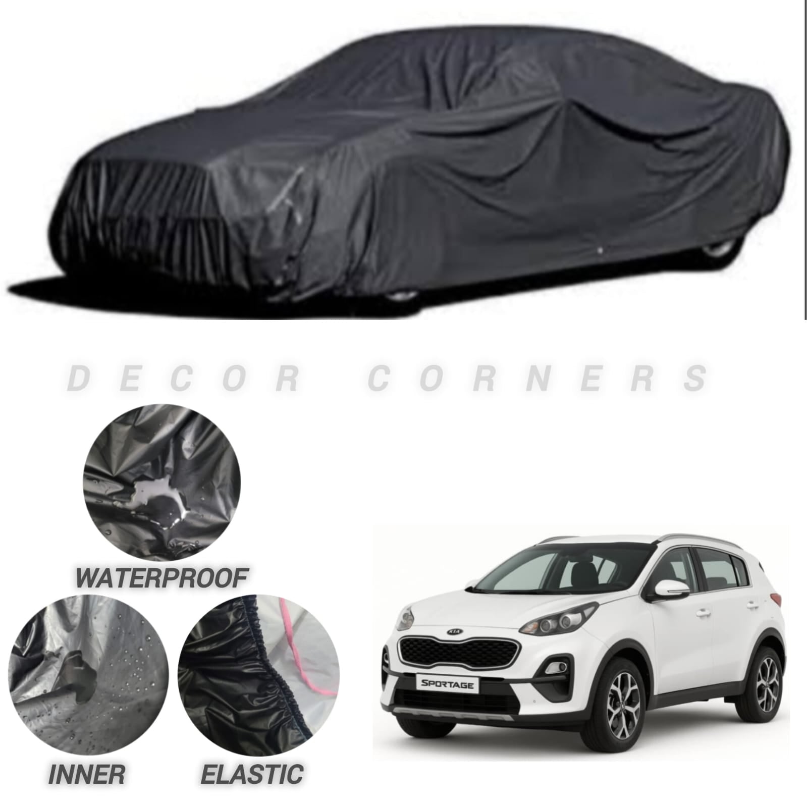 Kia Sportage Water & Dust Proof Neoprene Top Cover