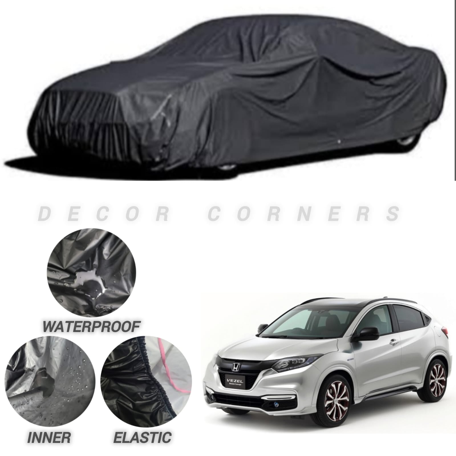 Honda Vezel Water & Dust Proof Neoprene Top Cover