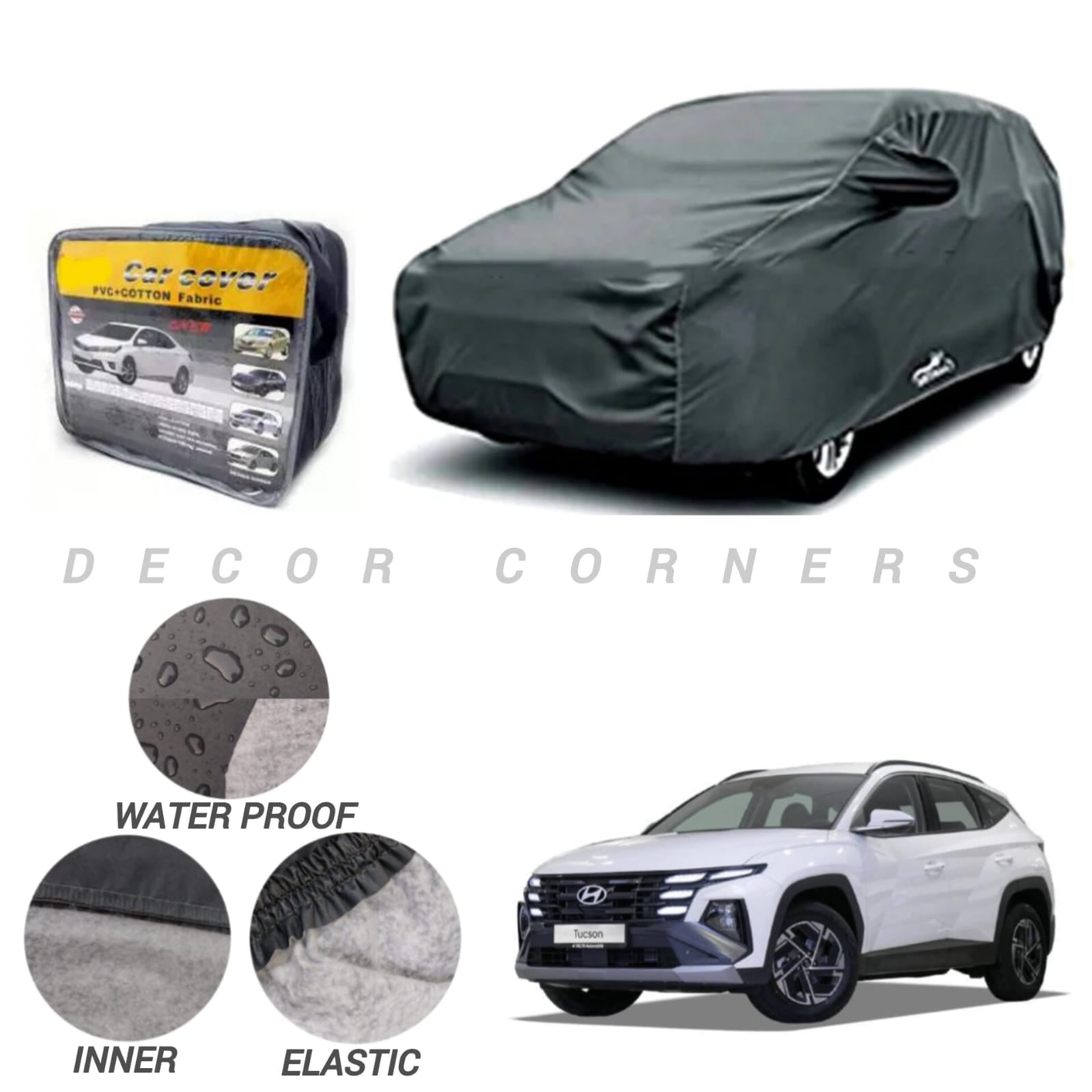 HYUNDAI TUCSON PVC COTTON TOP COVER