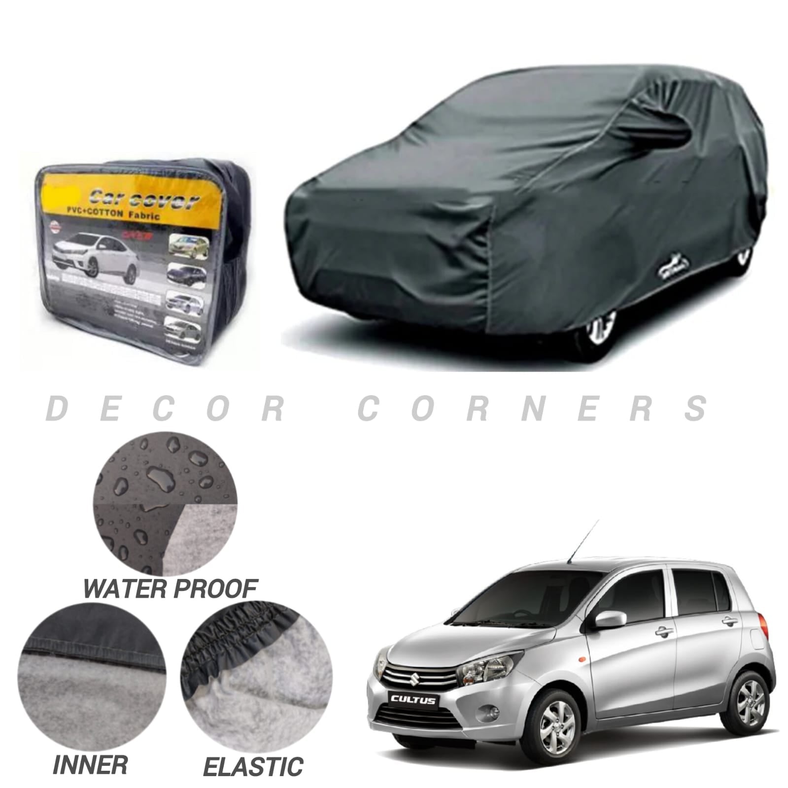 NEW SUZUKI CULTUS PVC COTTON TOP COVER