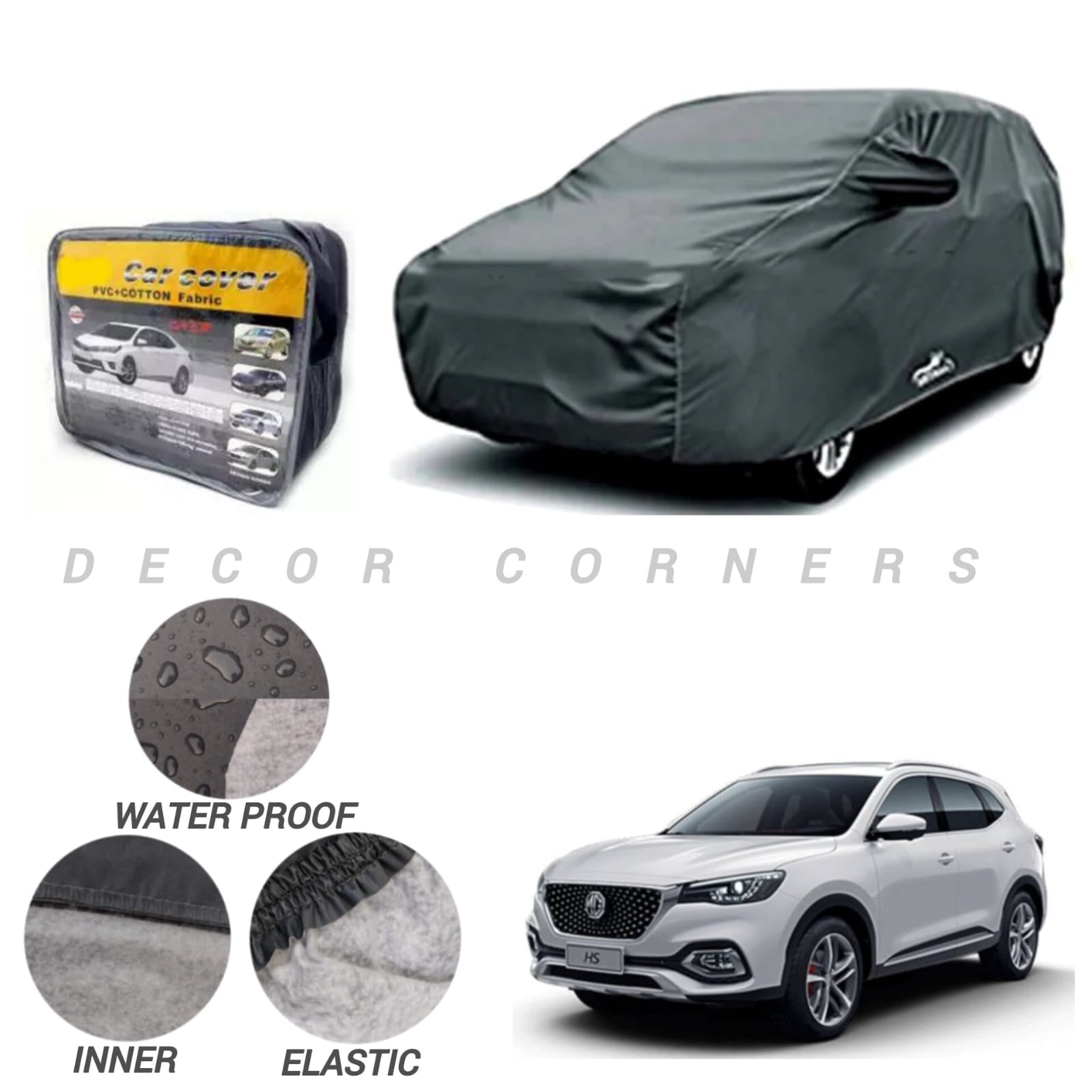 MG HS PVC COTTON TOP COVER