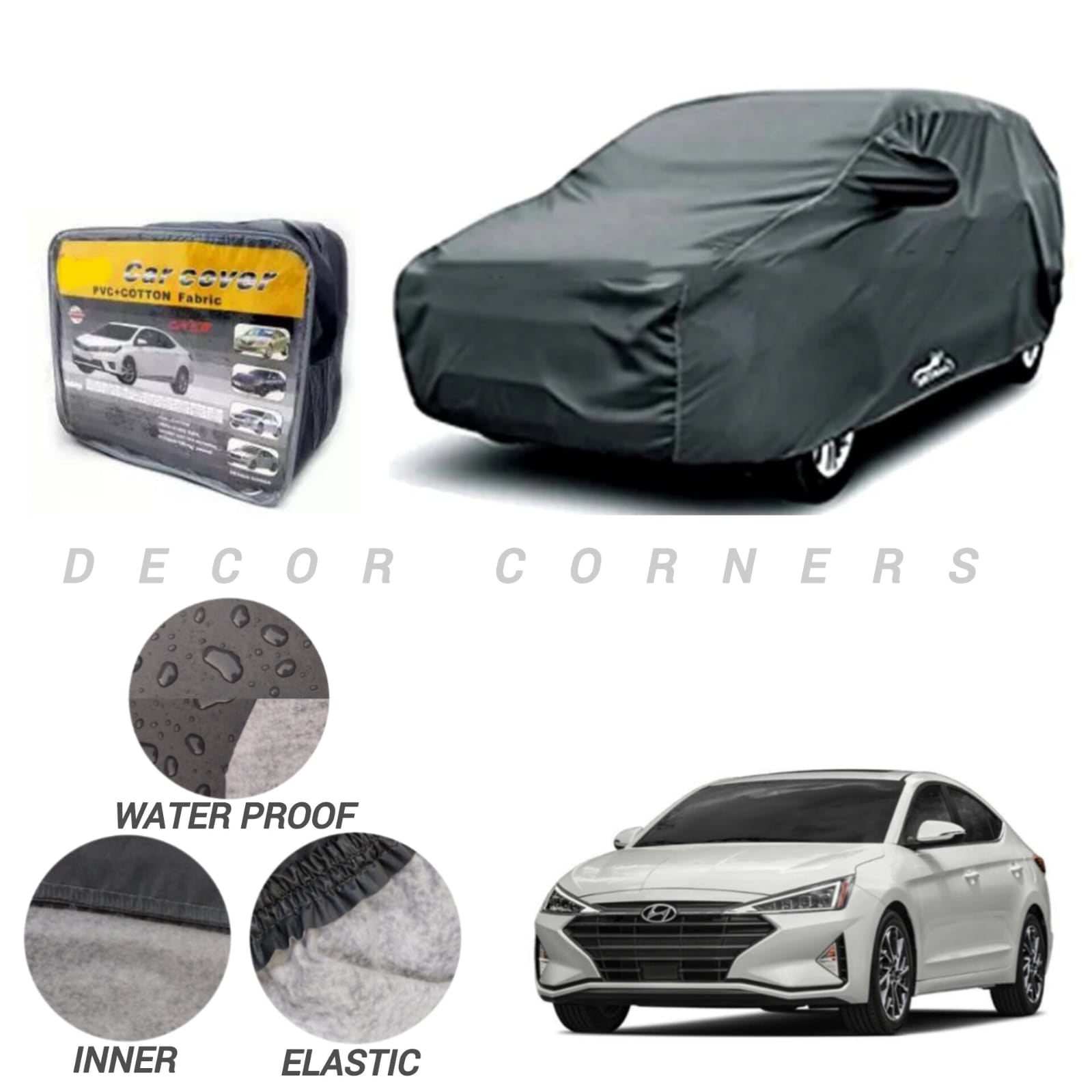 HYUNDAI ELANTRA PVC COTTON TOP COVER