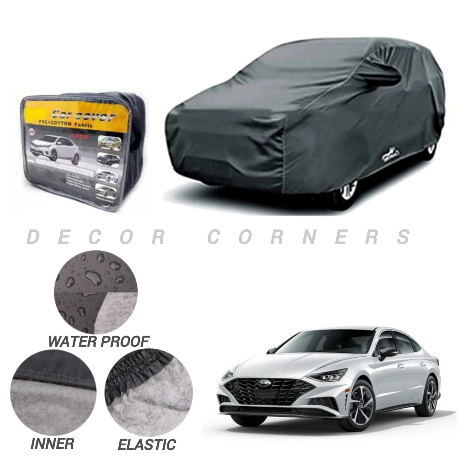 HYUNDAI SONATA  PVC COTTON TOP COVER