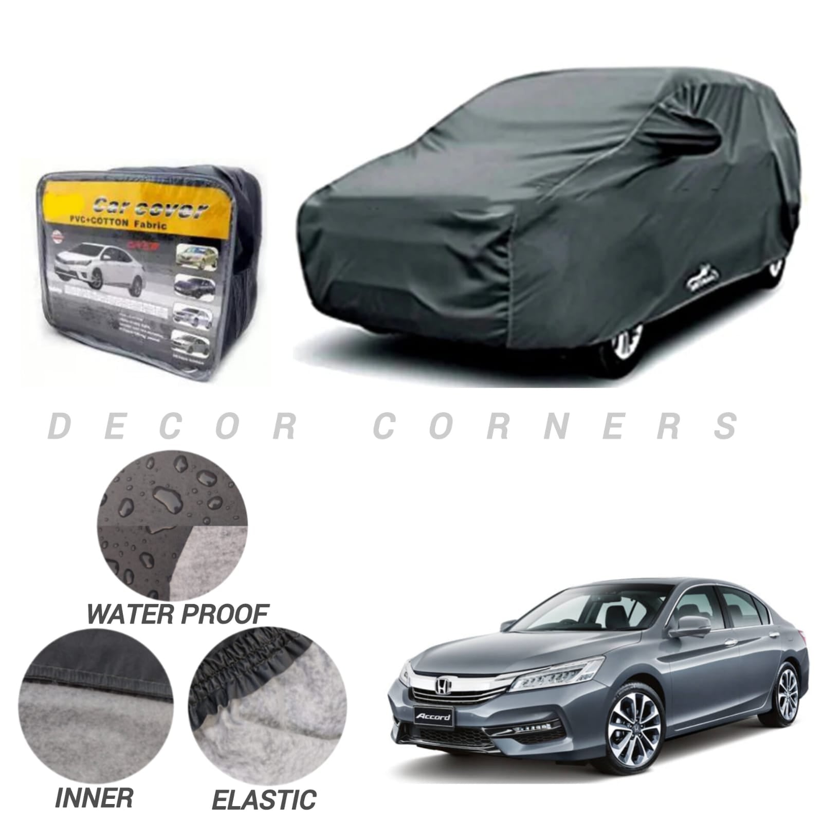 HONDA ACCORD PVC COTTON TOP COVER