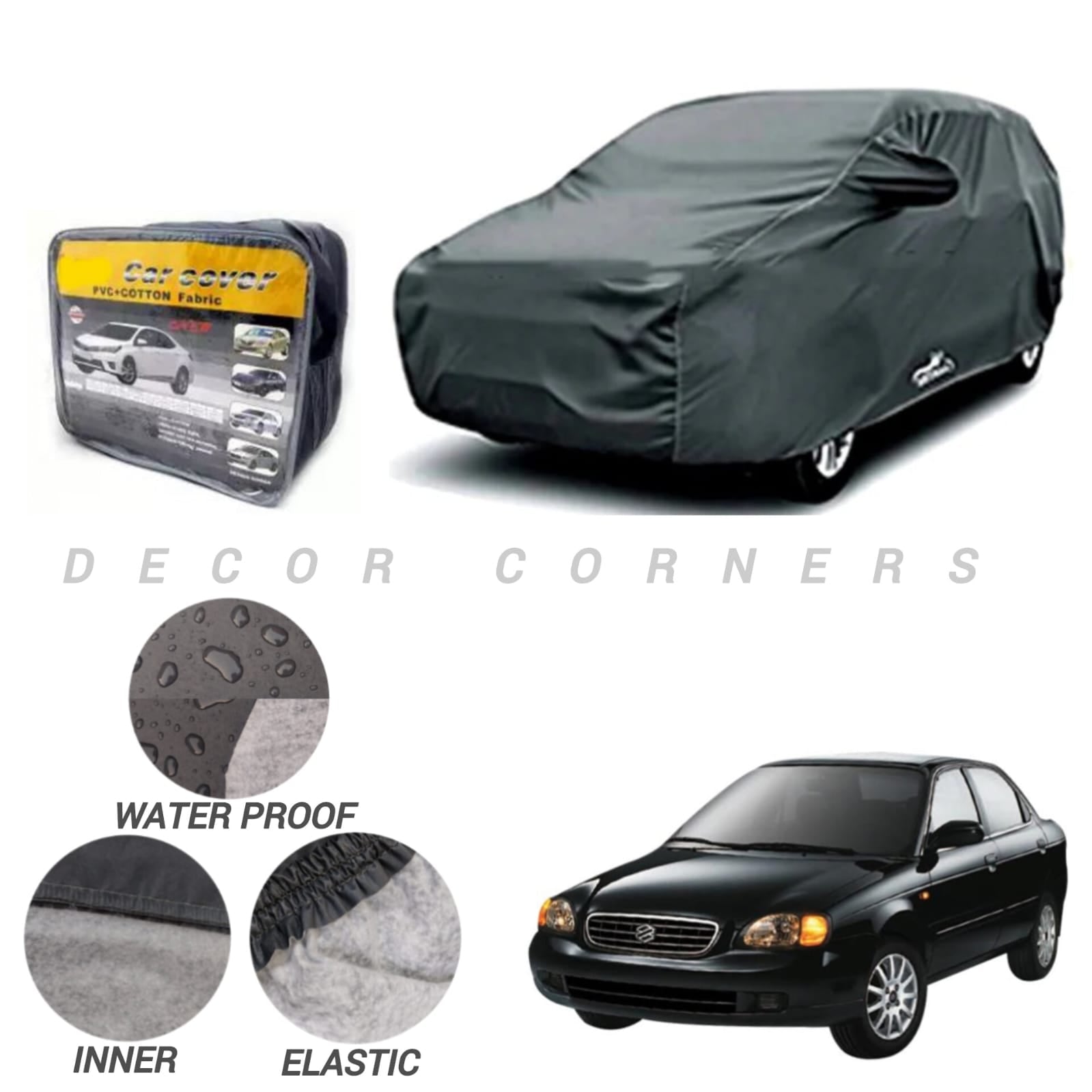 SUZUKI BALENO  PVC COTTON TOP COVER