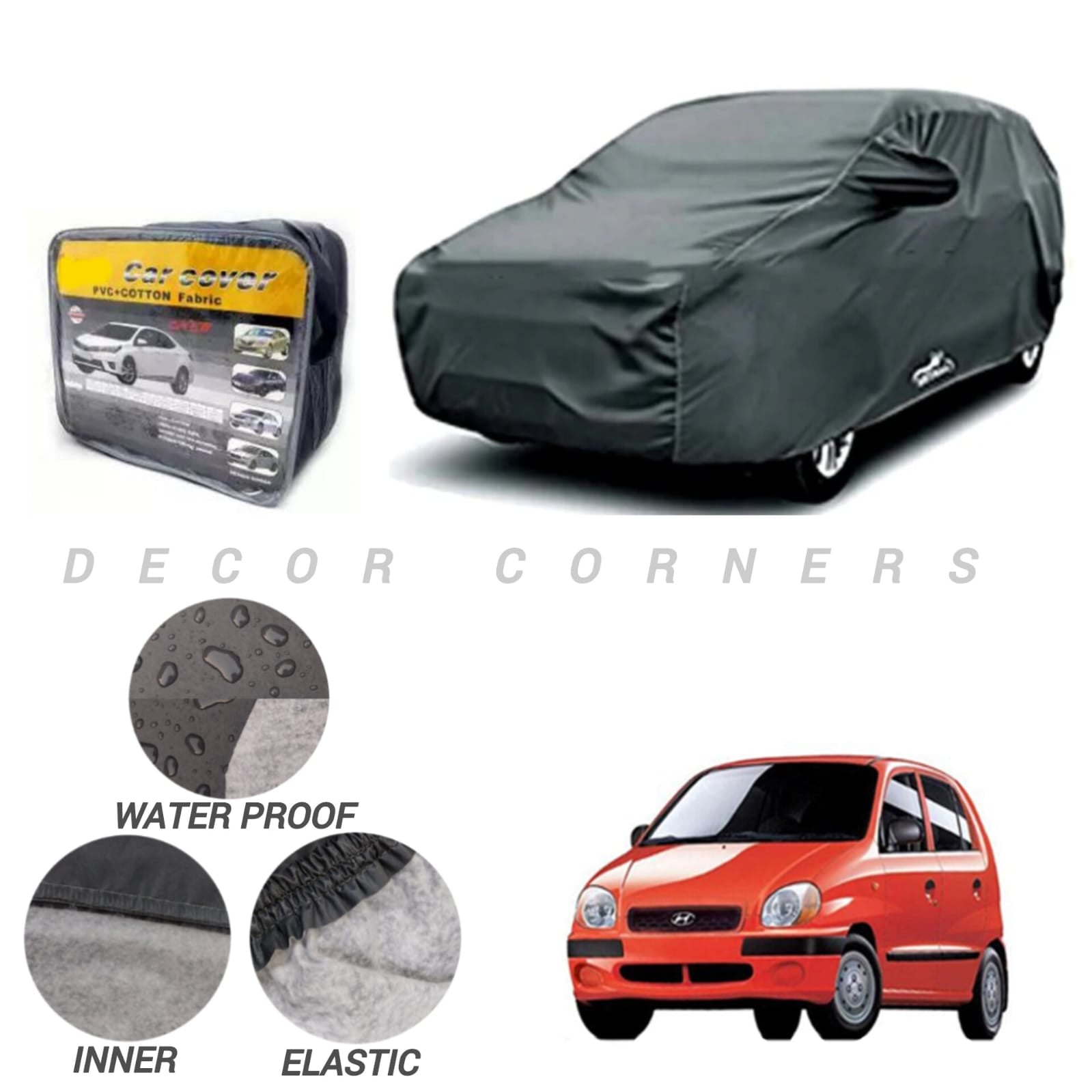 HYUNDAI SANTRO PVC COTTON TOP COVER