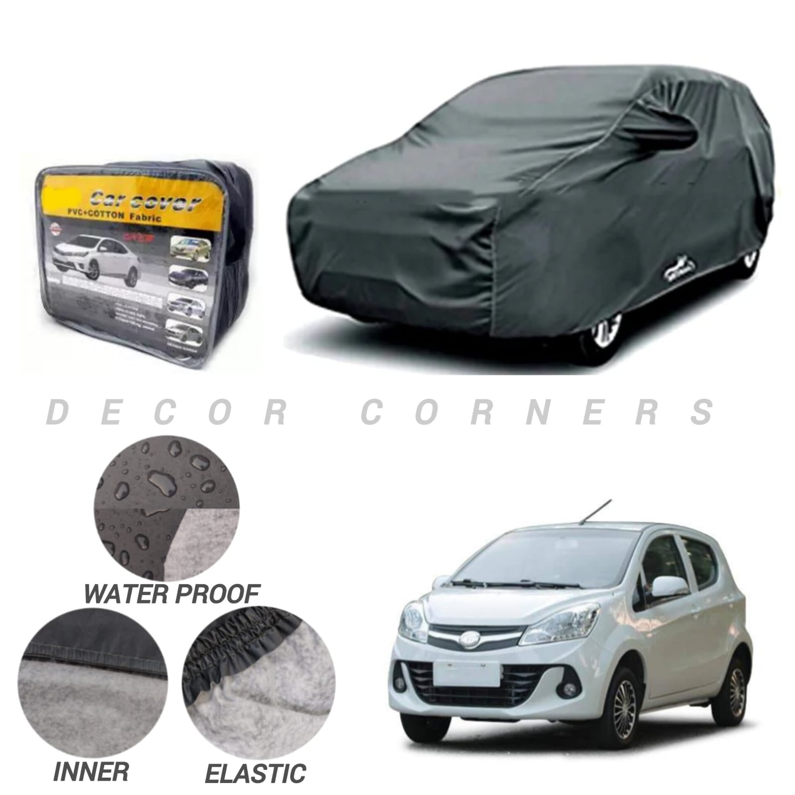 PRINCE PEARL PVC COTTON TOP COVER